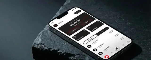 a cellphone on a rock