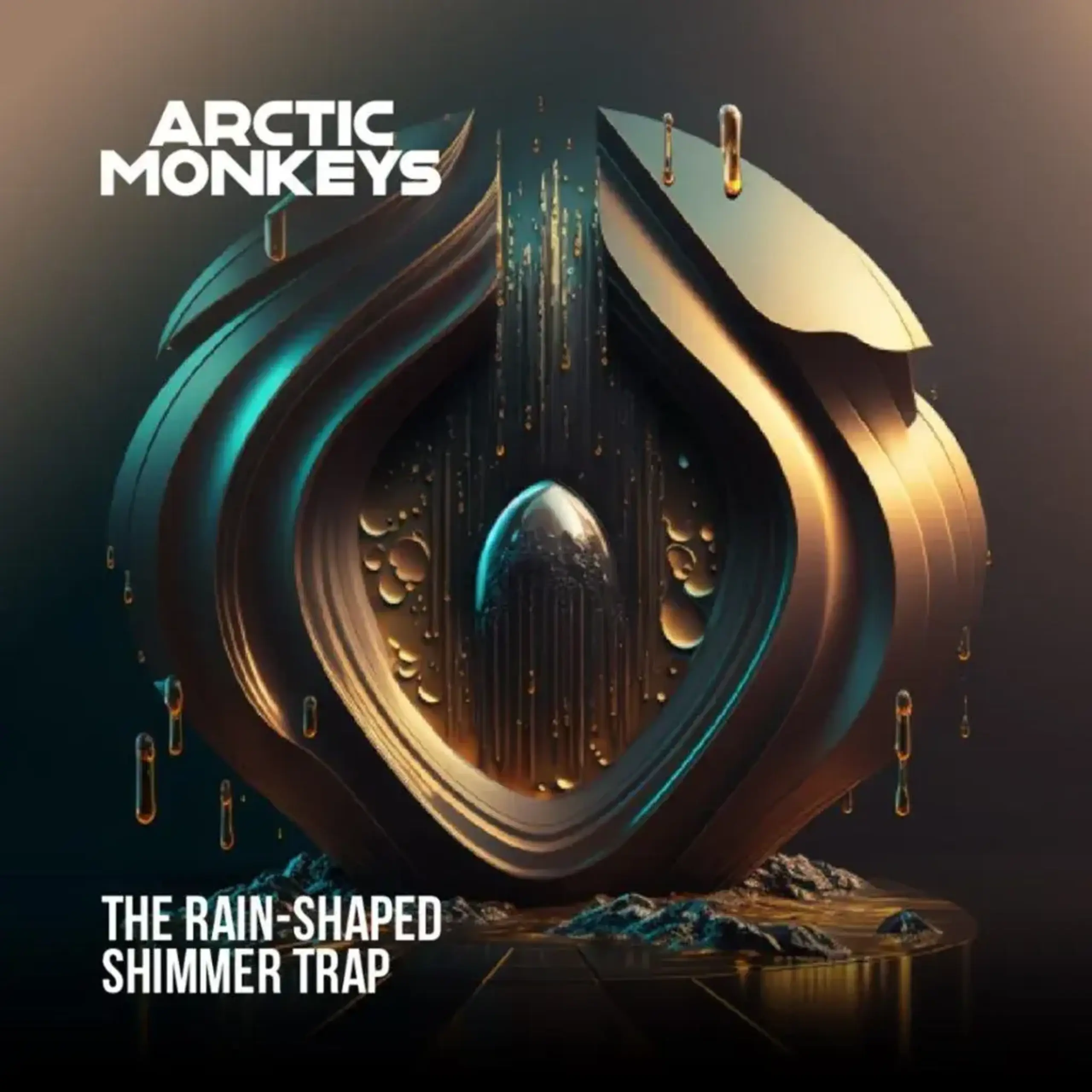 Generated AI album for The Rain Shape Shimmer Trap
