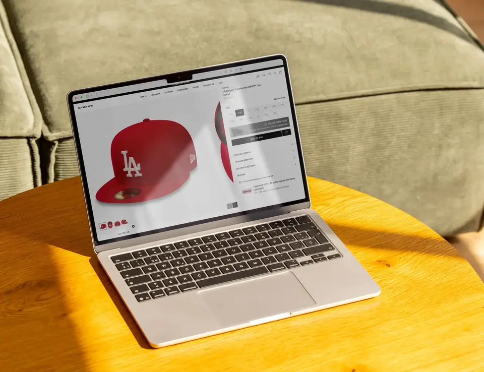 a laptop on a table